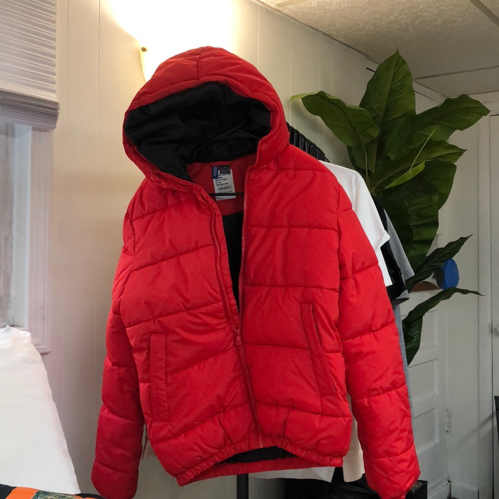 Red jacket